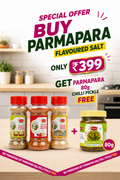 Parampara Authentic Stone-Ground salt combo(100ml) (healthy & tastly) no chemical (High selling)